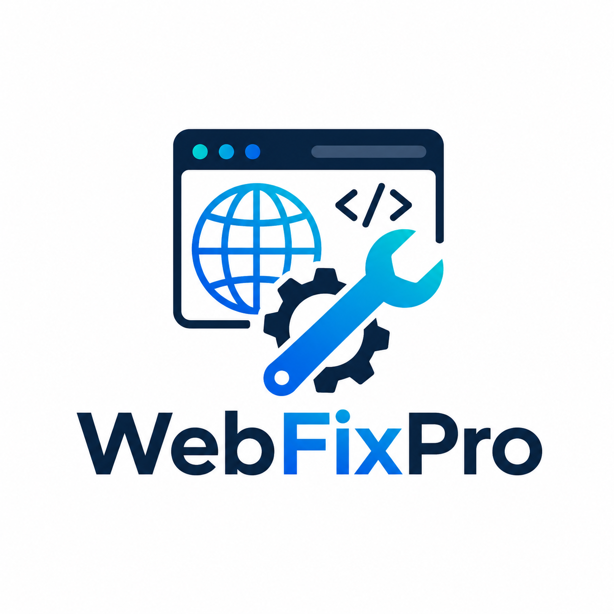 WebFixPro full brand logo